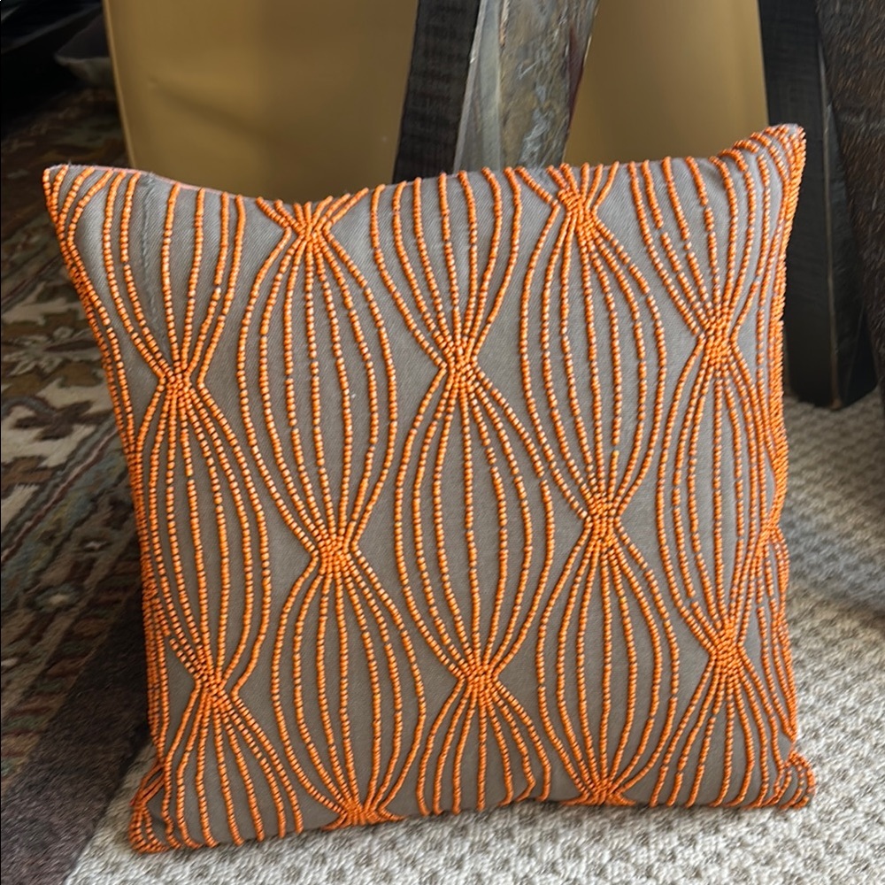 CRATE & BARREL Hepburn Pillow 12X12